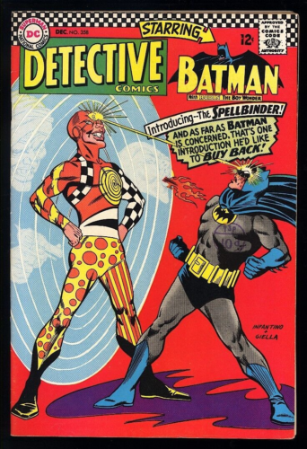 Detective Comics #358 DC 1967 (VF-) 1st Appearance of the Spellbinder!