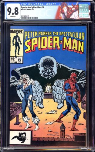 Spectacular Spider-Man #98 CGC 9.8 (1985) 1st Appearance of the Spot!