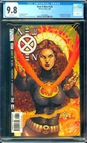 New X-Men #128 CGC 9.8 (2002) 1st Appearance of Fantomex!