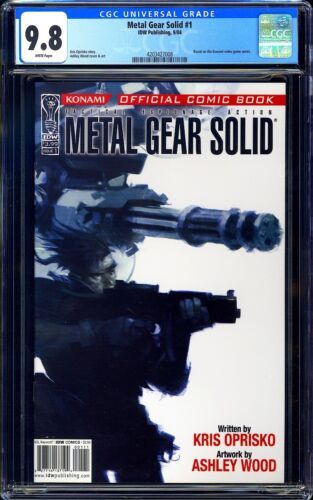 Metal Gear Solid #1 CGC 9.8 (2004) Based on the Konami Video Game Series!