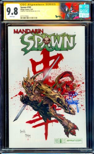 Spawn #165 CGC SS 9.8 (2007) Signed by Todd McFarlane! Mandarin Spawn!