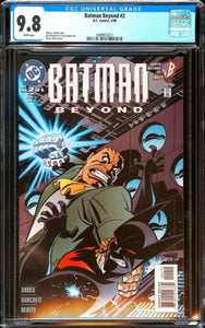Batman Beyond #2 CGC 9.8 (1999) Batman Beyond 1st Series 2 of 6!
