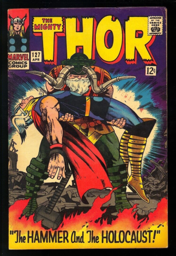 Thor #127 Marvel Comics 1966 (FN+) 1st Appearance of Pluto!