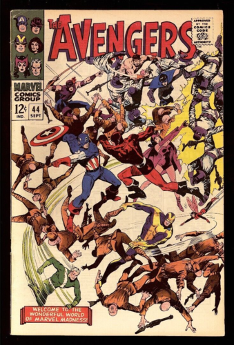 Avengers #44 Marvel Comics 1967 (FN-) Death of Red Guardian!