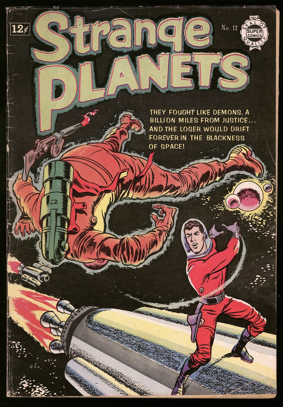 Strange Planets #12 Super Comics 1964 (VG+) Joe Orlando Sci-Fi!