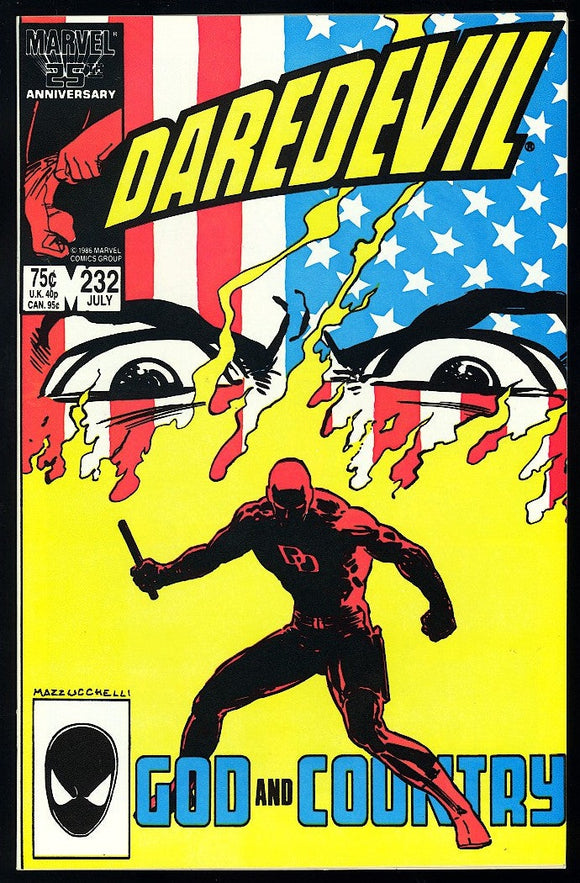 Daredevil #232 Marvel 1986 (NM+) 1st Appearance of Nuke!