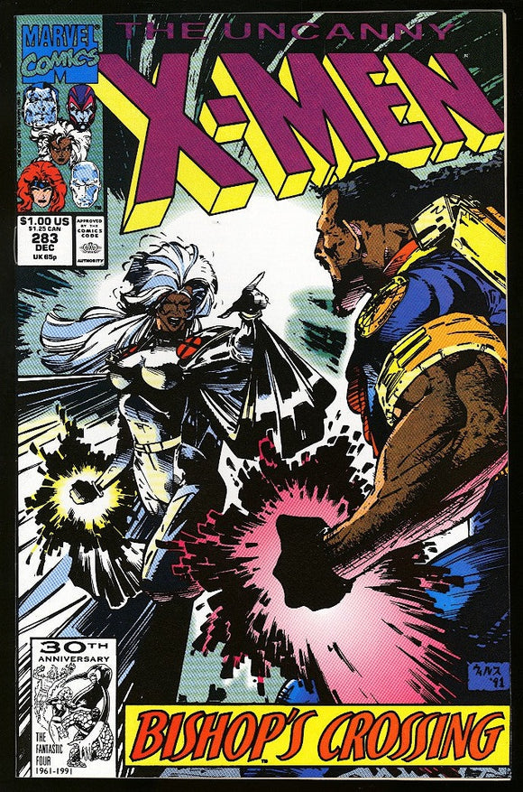 Uncanny X-Men #283 Marvel 1991 (NM-) 1st Full App of Bishop!