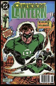 Green Lantern #1 DC Comics 1990 (NM+) Scarce NEWSSTAND!