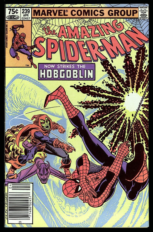 Amazing Spider-Man #239 Marvel 1983 (VF+) 2nd App of the Hobgoblin! CPV!