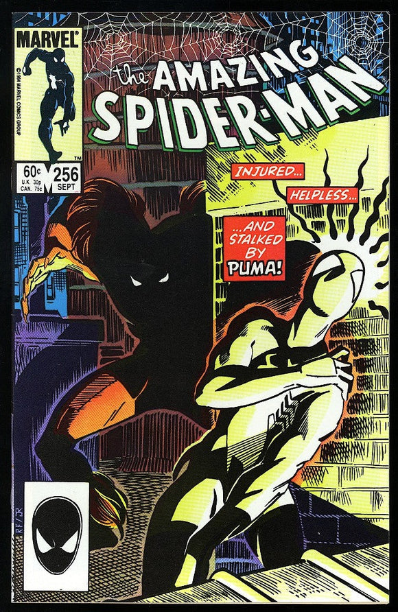 Amazing Spider-Man #256 NM- Marvel 1984 (NM-) 1st App of Puma!