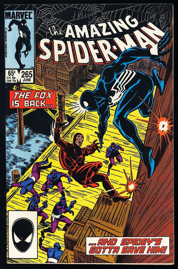 Amazing Spider-Man #265 VF+ Marvel 1985 1st App of the Silver Sable!