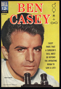Ben Casey #3 Dell Comics 1962 (VF-) Vince Edwards Photo Cover!
