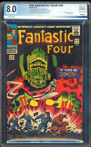 Fantastic Four #49 PGX 8.0 (1966) 1st Full Galactus! 1st Surfer Cover!