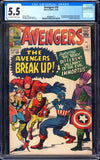 Avengers #10 CGC 5.5 (1964) 1st Appearance of Immortus!