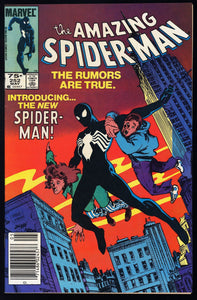 Amazing Spider-Man #252 Marvel 1984 (VF/NM) 1st Black Costume! CPV!