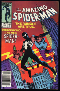 Amazing Spider-Man #252 Marvel 1984 (VF/NM) 1st Black Costume! CPV!