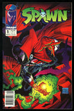 Spawn #1 Image 1992 (NM-) 1st Appearance of Spawn! NEWSSTAND!