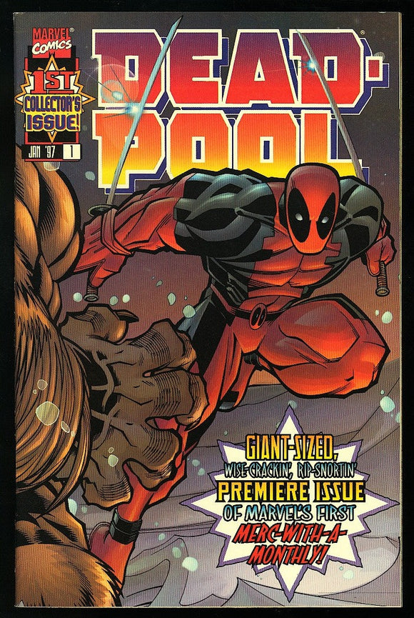 Deadpool #1 Marvel Comics 1997 (NM) 1st Solo Deadpool Series!