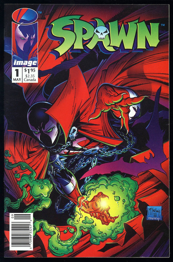 Spawn #1 Image 1992 (NM) 1st Appearance of Spawn! NEWSSTAND!