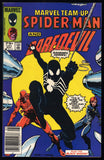 Marvel Team-Up #141 1984 (VF) 1st Black Costume! Canadian Price Variant