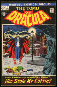 Tomb of Dracula #2 Marvel 1972 (FN+) 2nd Appearance of Dracula!