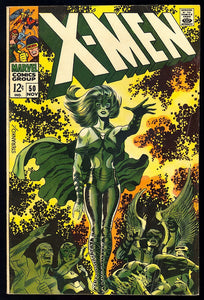 X-Men #50 Marvel 1968 (VG+) 2nd App of Polaris! Steranko Cover!