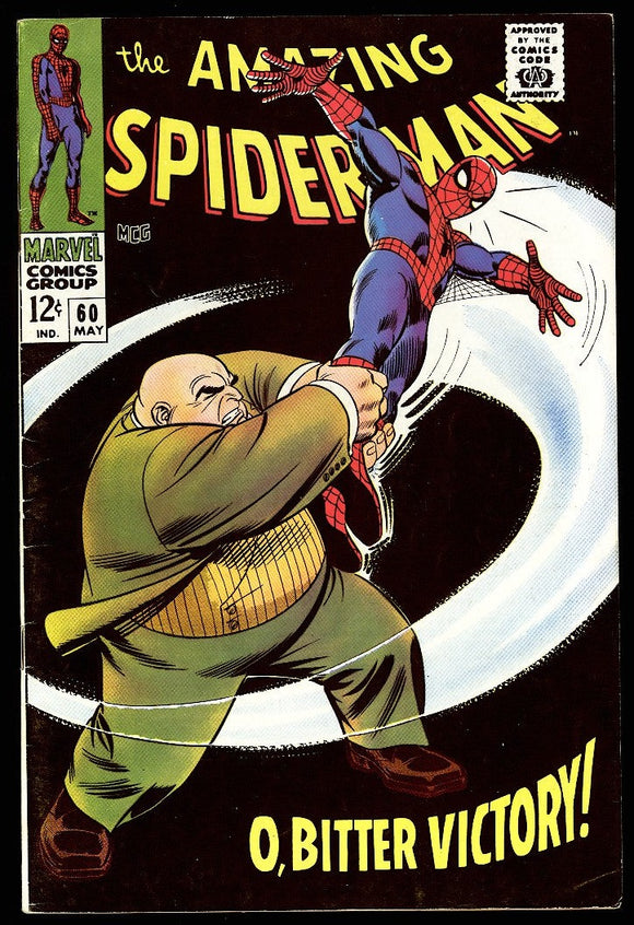Amazing Spider-Man #60 Marvel 1968 (FN/VF) 5th App of Kingpin!