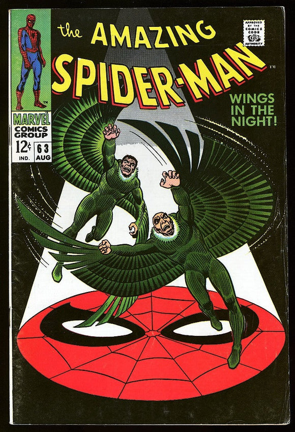 Amazing Spider-Man #63 Marvel 1968 (FN) Romita Vulture Cover!