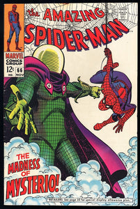 Amazing Spider-Man #66 Marvel 1968 (FN/VF) Classic Mysterio Cover!