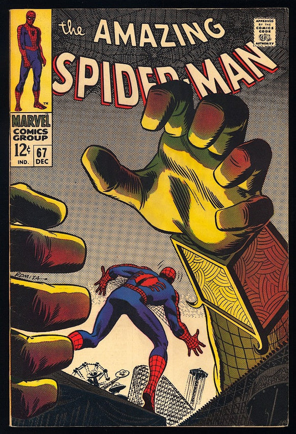 Amazing Spider-Man #67 Marvel 1968 (VF) 1st App Randy Robertson!