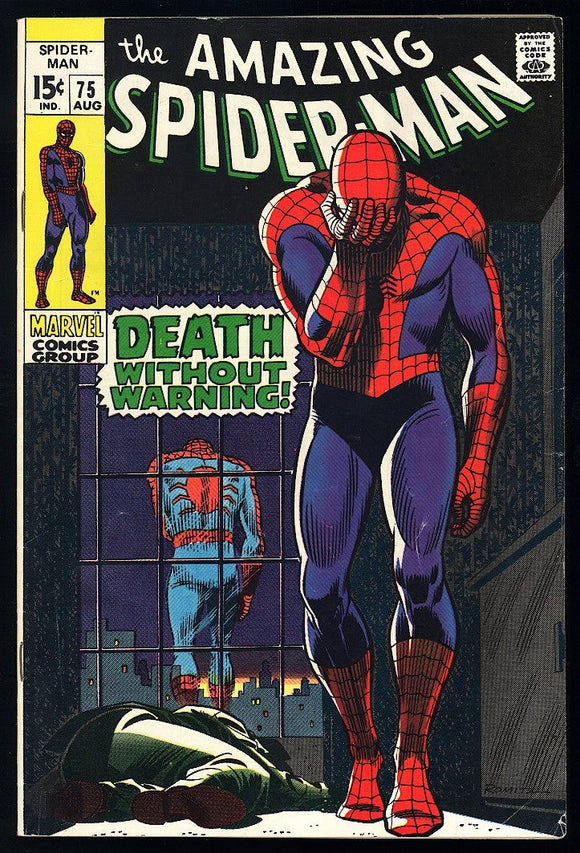 Amazing Spider-Man #75 Marvel 1970 (FN+) Death of Silvermane!