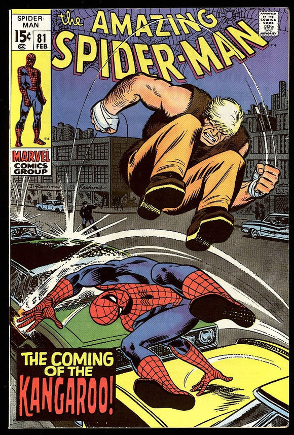 Amazing Spider-Man #81 Marvel 1970 (VF) 1st App of Kangaroo!