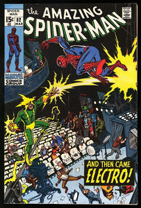 Amazing Spider-Man #82 Marvel 1970 (FN+) Electro App! Romita!