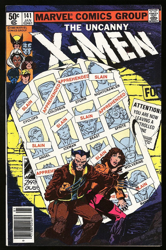 Uncanny X-Men #141 Marvel 1980 (VF/NM) Days of Future Past Part 1