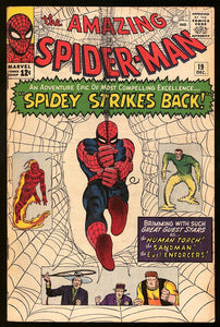 Amazing Spider-Man #19 Marvel 1964 (FN-) 1st App of Mac Gargan!