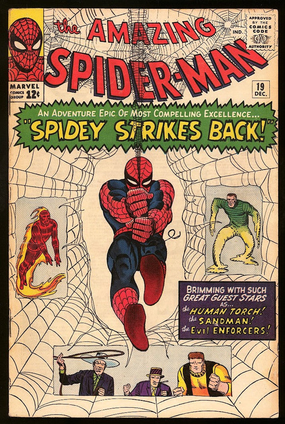 Amazing Spider-Man #19 Marvel 1964 (FN-) 1st App of Mac Gargan!