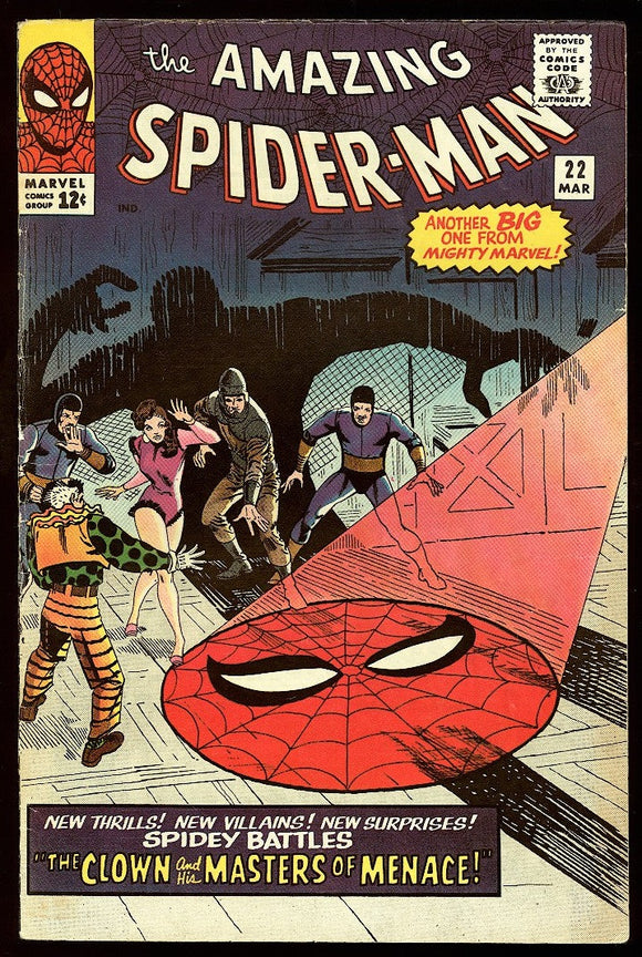Amazing Spider-Man #22 Marvel 1964 (FN+) 1st App Princess Python!