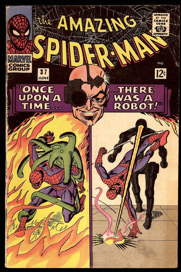 Amazing Spider-Man #37 Marvel 1966 (VG+) 1st App of Norman Osborn!