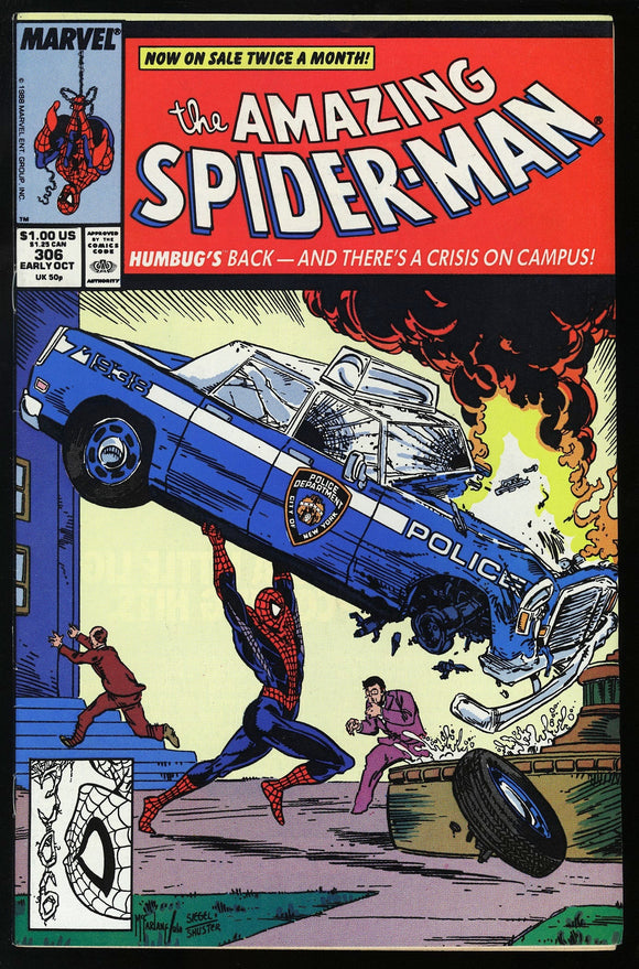 Amazing Spider-Man #306 Marvel 1988 (VF-) Classic McFarlane Cover!