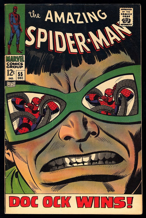 Amazing Spider-Man #55 Marvel 1967 (FN) Doc Ock Romita Cover!