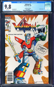 Voltron #1 CGC 9.8 (1985) RARE Canadian Price Variant! Modern Pub