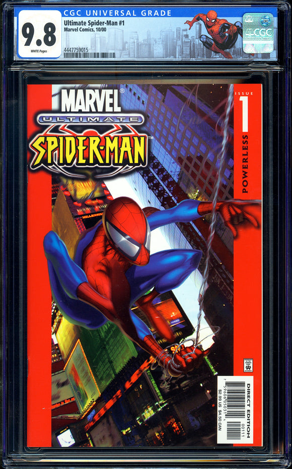 Ultimate Spider-Man #1 CGC 9.8 (2000) 1st 