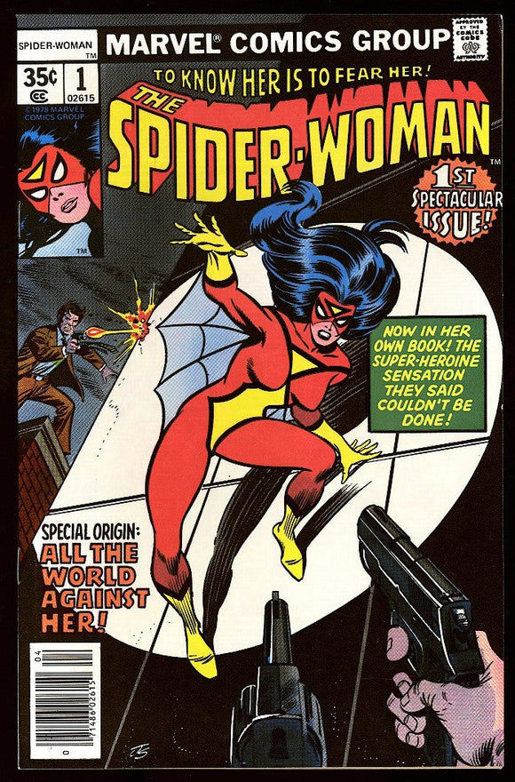 Spider-Woman #1 Marvel 1978 (NM-) Origin of Spider-Woman!