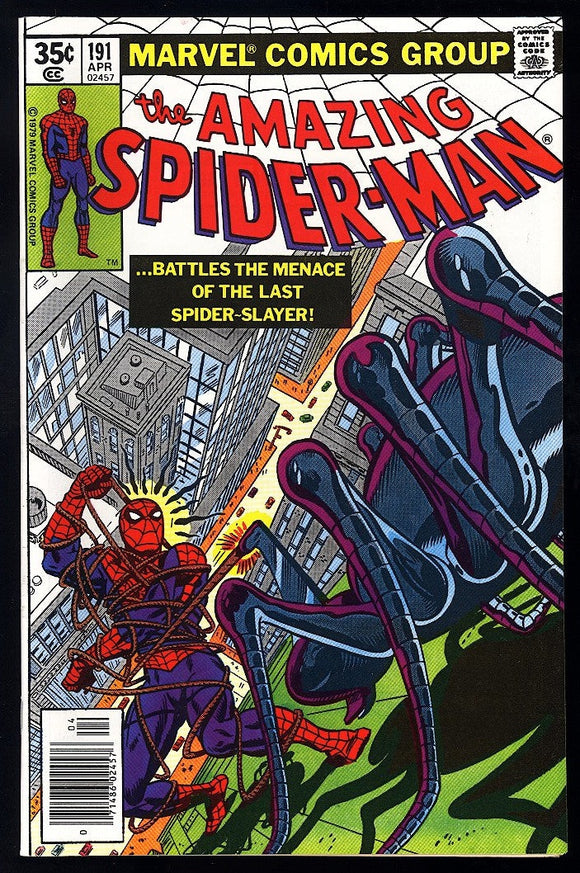 Amazing Spider-Man #191 Marvel 1979 (NM-) Spider-Slayer App!