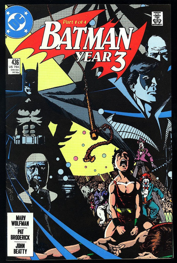 Batman #436 DC 1989 (NM-) 1st Appearance of Tim Drake! Robin Origin!