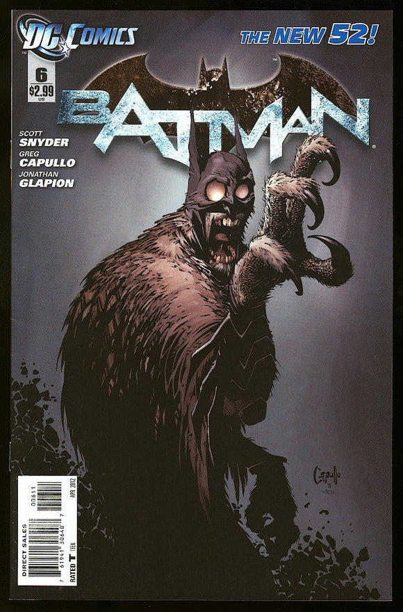 Batman #6 DC 2012 (NM-) 1st Full App of the Court of Owls!