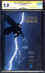 Batman The Dark Knight Returns #1 CGC 9.8 (1986) Sign/Sketch Frank Miller!