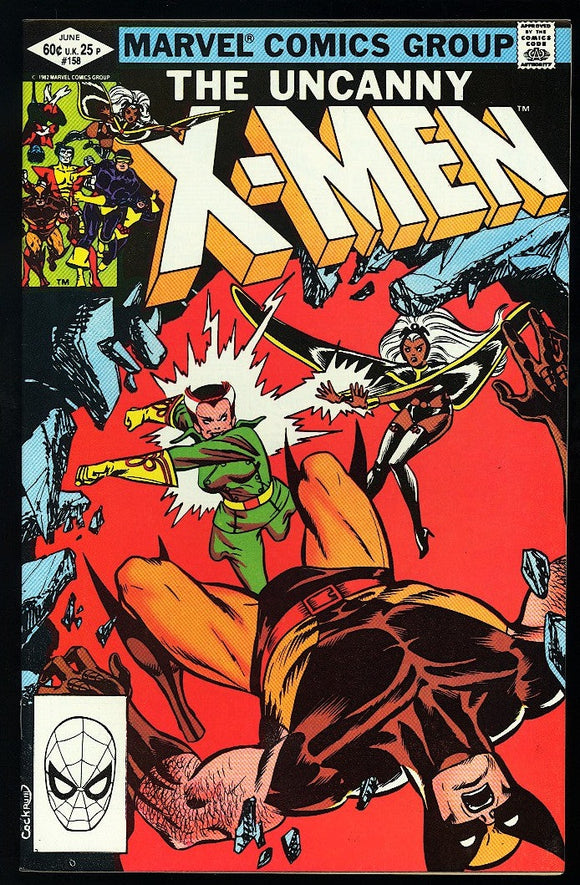 Uncanny X-Men #158 Marvel 1982 (NM) 1st App of Rogue in X-Men!