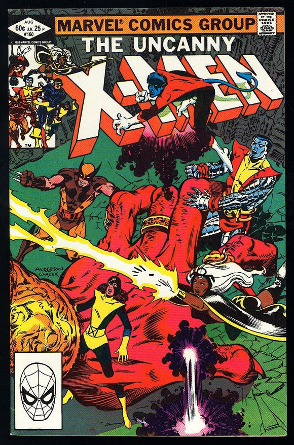 Uncanny X-Men #160 Marvel 1982 (NM-) 1st Appearance of Illyana!