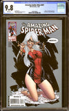 Amazing Spider-Man #607 CGC 9.8 (2009) Black Cat Campbell Cover!